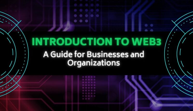 Web3 is the next evolutionary phase of the internet, offering exciting possibilities for businesses and organizations. It represents a paradigm shift in how we interact with digital services, emphasizing decentralization, trust, and user empowerment. In this blog post, we will provide a comprehensive guide to Web3 for businesses and organizations, highlighting its key concepts, potential benefits, and practical steps to get started. By understanding the fundamentals of Web3 and embracing its potential, businesses can position themselves at the forefront of this transformative technology. So, let’s dive in! Introduction to Web3 Web3, also known as the decentralized web, is an emerging internet infrastructure that leverages blockchain technology to create a more open, secure, and user-centric digital ecosystem. It represents a departure from the traditional Web2 model, which relies on centralized intermediaries and lacks transparency and user control over data. At its core, Web3 emphasizes decentralization, data ownership, privacy, and trustlessness. It enables peer-to-peer interactions, removes the need for intermediaries, and enables the secure transfer of value and data without relying on a central authority. Web3 is powered by blockchain, a distributed ledger technology that ensures immutability, transparency, and consensus across the network. How can businesses and organizations get involved? Embracing Web3 can provide businesses and organizations with numerous benefits, including enhanced security, improved transparency, increased efficiency, and new revenue opportunities. Here are some ways they can get involved: a. Educate yourself: Begin by educating yourself about the principles and technologies underpinning Web3. Gain a solid understanding of blockchain, decentralized applications (dApps), smart contracts, and tokenization. Explore case studies and success stories to see how other businesses have leveraged Web3 to their advantage. b. Identify use cases: Analyze your business model and processes to identify areas where Web3 can bring value. Consider how decentralized systems can improve data security, streamline transactions, enhance user privacy, or create new business models. For example, supply chain management, digital identity verification, and decentralized finance (DeFi) are popular use cases within the Web3 ecosystem. c. Collaborate with Web3 consultants: Engage with Web3 consulting firms or experts to navigate the complexities of integrating Web3 into your business. These consultants can guide you through the process, assess feasibility, conduct audits, and provide tailored solutions. Their expertise can help you make informed decisions and avoid potential pitfalls. d. Build partnerships: Collaborate with blockchain startups, consortia, or other organizations already active in the Web3 space. By joining forces, you can leverage shared resources, exchange knowledge, and accelerate your adoption of Web3 technologies. How to get started with Web3 Getting started with Web3 involves a series of steps to lay a strong foundation for your journey into the decentralized web. Here’s a roadmap to guide you: a. Research and planning: Deepen your understanding of Web3 and identify the specific technologies, frameworks, or blockchain platforms that align with your goals. Research different protocols such as Ethereum, Polygon, or Solana, and evaluate their capabilities, community support, and scalability. b. Develop a use case: Define a use case that addresses a specific problem or opportunity within your business. Identify the key stakeholders, define the value proposition, and outline the desired outcomes. Ensure that your use case aligns with your overall business strategy and has a clear return on investment (ROI) potential. c. Technical implementation: Engage with developers or blockchain engineers to build the necessary infrastructure for your Web3 project. This may involve designing and deploying smart contracts, developing a decentralized application (dApp), or integrating existing systems with blockchain networks. d. Test and audit: Thoroughly test your Web3 solution to identify and address any technical vulnerabilities, usability issues, or performance bottlenecks. Conduct security audits to ensure the integrity of your smart contracts and the overall robustness of your system. Iterate and refine your solution based on the feedback received during the testing phase. e. Launch and deploy: Once your Web3 solution has undergone rigorous testing and auditing, it’s time to launch and deploy it to your target audience. Create a comprehensive deployment strategy that includes marketing, user onboarding, and support processes. Communicate the benefits of your Web3 solution to potential users, and provide them with the necessary tools and resources to engage with your platform. f. Community engagement: Building an active and engaged community around your Web3 project is crucial for its success. Foster a sense of belonging, provide regular updates, seek feedback, and encourage participation. Engage with other Web3 projects, attend conferences and meetups, and contribute to the broader ecosystem to establish your credibility and network with like-minded individuals. A look at the future of Web3 Web3 is still in its early stages, and its full potential is yet to be realized. However, several trends and developments indicate a promising future for businesses and organizations embracing Web3: a. Interoperability: As Web3 evolves, interoperability between different blockchain networks will become a key focus. This will enable seamless communication and value transfer across disparate platforms, fostering collaboration and unlocking new possibilities for innovation. b. Scalability: Addressing scalability challenges is crucial for Web3 to achieve mainstream adoption. Solutions such as layer-two scaling techniques, sharding, and improved consensus algorithms are being actively researched and developed to ensure that Web3 applications can handle large-scale usage. c. Regulation and governance: As Web3 matures, regulatory frameworks and governance models will emerge to address legal and ethical considerations. Collaborations between industry players, governments, and regulatory bodies will shape the regulatory landscape, fostering trust and ensuring compliance. d. Integration with emerging technologies: Web3 will likely converge with other emerging technologies, such as artificial intelligence, Internet of Things (IoT), and 5G networks. This convergence will unlock new use cases and possibilities, creating synergies between different technological domains. Web3 is here and it will be here to stay. Get involved before it’s too late.Web3 represents a paradigm shift in how businesses and organizations interact with the digital world. By embracing decentralization, trust, and user empowerment, Web3 opens up new opportunities for innovation, efficiency, and revenue generation. By understanding the fundamentals of Web3 and taking proactive steps to integrate it into their operations, businesses can position themselves at the forefront of this transformative technology. Through education, collaboration, and strategic planning, businesses can identify the most suitable use cases for Web3 within their domains and lay a strong foundation for implementation. Engaging with Web3 consultants, building partnerships, and fostering an active community will further accelerate their journey into the decentralized web. While the future of Web3 holds exciting possibilities, it is important to be mindful of the evolving regulatory and governance landscape. By staying informed, engaging in constructive dialogues, and actively contributing to the development of Web3 standards, businesses and organizations can help shape a sustainable and inclusive digital future. In conclusion, Web3 is not just a buzzword but a transformative force that will reshape industries, economies, and societies. Businesses and organizations that recognize the potential of Web3 and take proactive steps to get involved will be better positioned to thrive in the decentralized future that lies ahead. So, seize the opportunity and embark on your Web3 journey today.